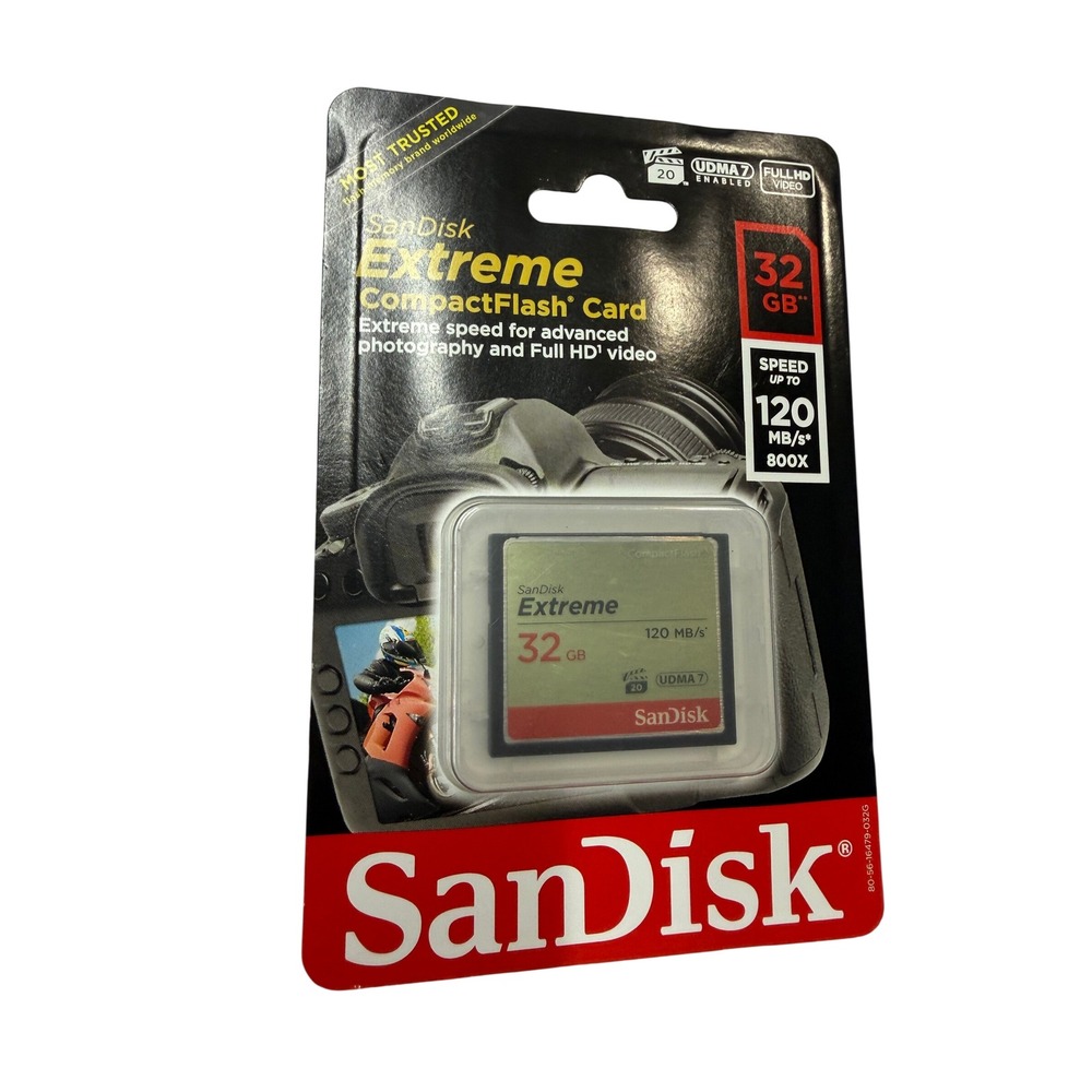 SanDisk Extreme 32GB CompactFlash Card